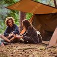 TD® Double tente à deux étages auvent plage pêche camping équipement portable étanche camping tente en plein air-3