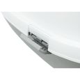 TRIXIE Bac à litière Primo Top avec couvercle - XXL - 56 x 47 x 71 cm - Gris et blanc - Pour chat-3