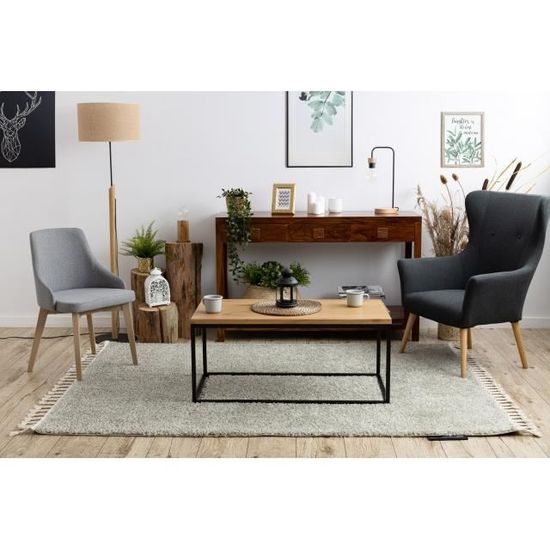 Tapis Berber 9000 Vert Franges Berbere Marocain Shaggy 160x2 Cm Cdiscount Maison