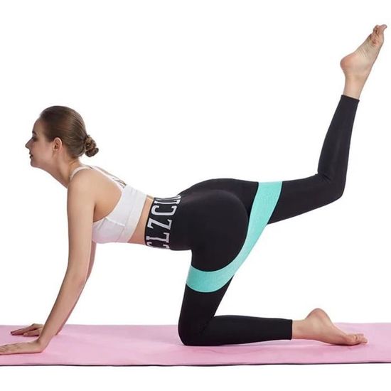 Lot De 3 Bandes De Résistance En Tissu - 20/40/60 Lb Pour Fessiers, Yoga, Fitness à Domicile