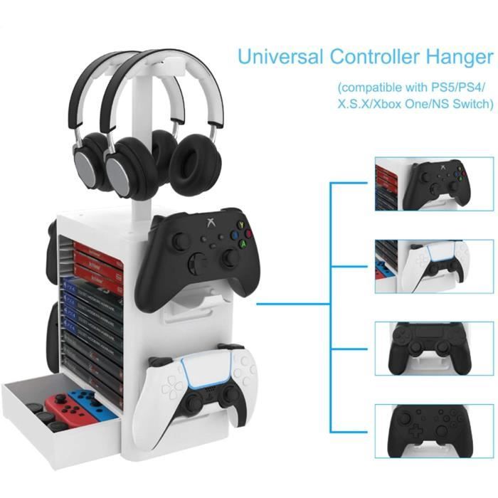 PS4 / Xbox One / Switch Support de manette de jeu Support de rangement pour  manette de jeu de bureau
