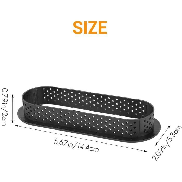 YUENPUN Lot De 12 Moules à Gâteau Ronds En Silicone Rouge De 15,2 Cm