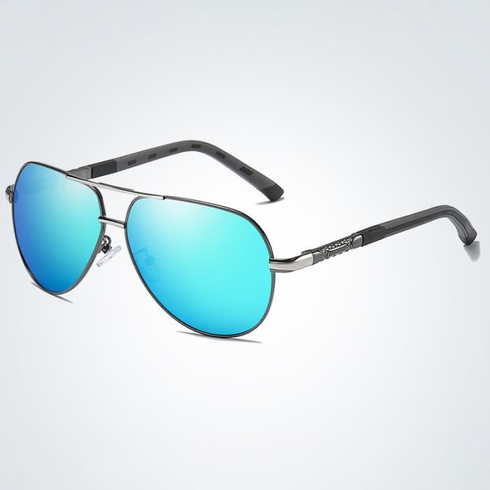 SHARPHY Lunettes de soleil homme 2020 nouveau miroir crapaud jambe de printemps p che aviateur conduire