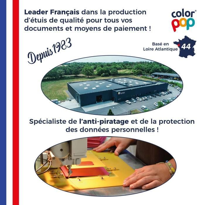 Porte Carte Bancaire Noir - crédit - Fidélité - Vitale - CNI etc … en