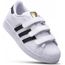 adidas blanche bande noir