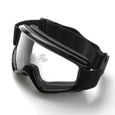 CARCHET Noir Lunettes Moto Cross Goggle Eyewear Glasses Protection Noir-0