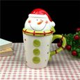 Tasse,Tasse Bonhomme Neige Noël,Tasse Café Tasse Céramique Noël,Tasse Céramique D'artisanat,pour les amis de Thanksgiving de Noël-0