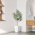 DRIPEX Arbre Artificiel, 120 cm, Plante Artificielle, Grand Arbre Artificiel, Comme Réel pour Salon, Chambre, Bureau, Décoration
