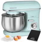 Robot Pâtissier Boulangerie Cuisine Ménager Multifonction Bol 5L Clatronic KM 3711 1100W Vert 263876