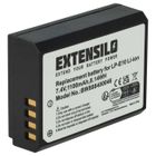 EXTENSILO Batterie compatible avec Canon EOS 2000D, 4000D, 1200D, 1100D, 1300D appareil photo, reflex numérique (1100mAh, 7,4V,