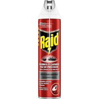 LOT DE 2 - RAID - Insecticide Fourmis Araignées Cafards Avec Tige De Précision - spray de 400 ml