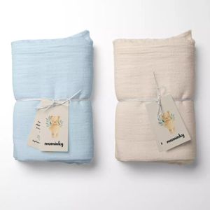 Couches En Tissu éponge Dudu N - 100% Coton - Lot De 6 - Rose Et Bleu