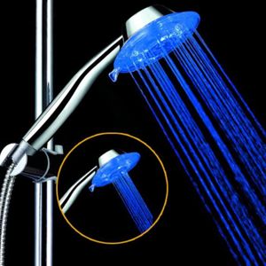 Pommeau de Douche 8 pouce Douche de t/ête de 3 couleurs lumineuse changeantes selon la Temp/érature Anti-calcaire /…