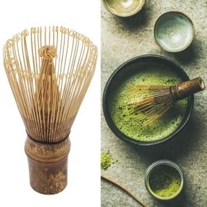 Gaetooely Fouet a The de Matcha au The Vert Fouet a The Chasen de Bambou Fouet a The en Bambou pour Ceremonie du The Professionnel Matcha en Poudre Ustensile de Cuisine