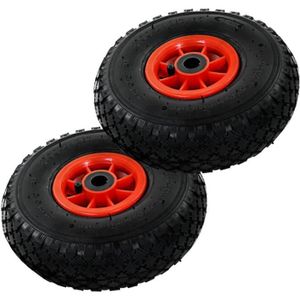 Roue de rechange pour diable 2.60 x 85 4.10//3.50-4 3.00-4 axe 25 mm
