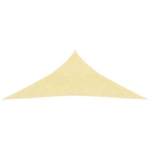 VOILE D'OMBRAGE Voile d ombrage parasol en PEHD triangulaire 3,6 x