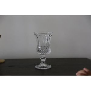 Idéal pour apéritif fruits Royal Cuisine Lot de 6 verres à cocktail en cristal pour crème glacée cocktail dessert