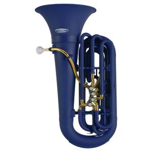 TUBA Classic Cantabile MardiBrass tuba en Sib en plastique Bleu Mat