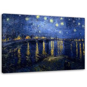 Tableau Decoration Murale Salon Van Gogh Célèbre Fleur D'Amandier  Reproduction Affiche Et Gravures Mur Art Fleur Peinture À [t14217] -  Cdiscount Maison