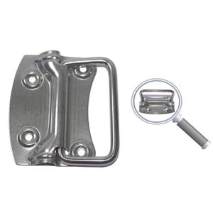 inox A4-316 Charnière inox 75x38mm Epaisseur 4,5mm Lot de  2