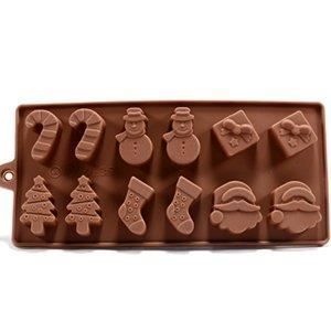 12x moules /à chocolat pour no/ël