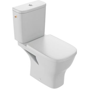 WC - TOILETTES JACOB DELAFON Pack WC au sol sans Bride Struktura E76003-00 3/6L, Blanc