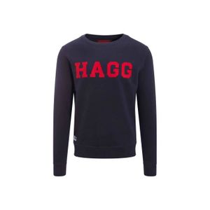 SWEAT-SHIRT DE SPORT Sweatshirt Hagg - Homme - Marine - Manches longues