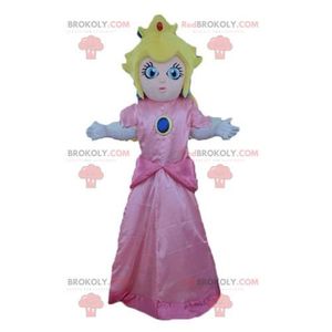 Snyemio Déguisement Princesse Peach pour Enfant Fille Peach Princess  Costume Cosplay Halloween Carnaval Thème Anniversaire Fête : :  Jeux et Jouets