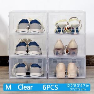 Lot de 10 - 20 boîtes de rangement pour chaussures empilables 3 couches en  carton ondulé Marron clair (talons hauts20) - Cdiscount Maison