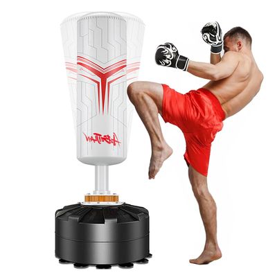 GROOFOO Sac De Boxe Pour Enfants - Tissu Oxford Robuste, Non Rempli, Avec Chaîne De Montage, Pour MMA, Muay Thai, Karaté - Tailles 60/80/100 Cm
