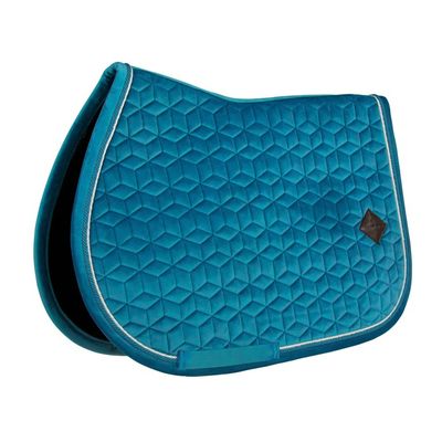Tapis De Selle Waldhausen Marseille D - Dressage - Bleu Nuit - Neuf Complet