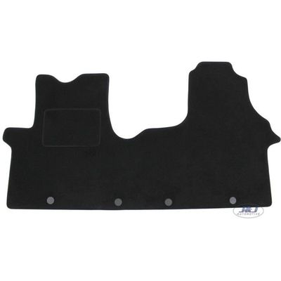 Tapis De Sol Sur Mesure Pour Renault Megane 3 (2008-2016) - Velours Noir, Antidérapant, Renforcé Au Talon