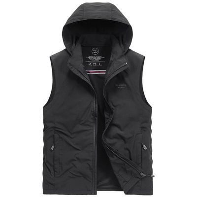 Acheter (Qunide) Gilet de sport de plein air multi-poches pour hommes, imperméable, à séchage rapide, décontracté, gilet fonctionnel