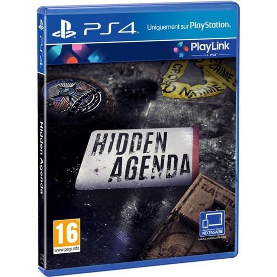 Hidden Agenda Jeu PS4/Playlink