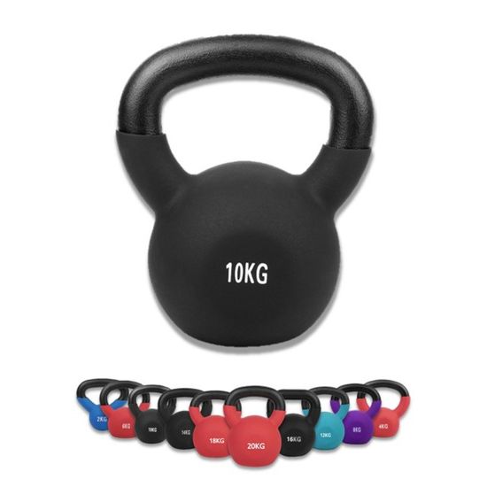 Kettlebell Dwayne Néoprène Wuuhoo – Poids D'Entraînement Revêtu 2 à 28 Kg Pour Musculation Maison