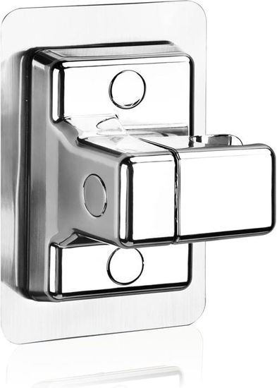 Support De Douchette Sans Perçage - Fixation Murale Adhésive Jusqu'à 5kg - Réglable 360°
