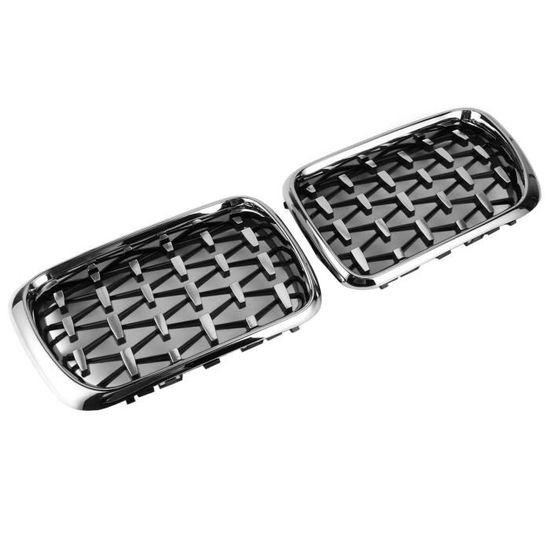 Grille De Rein Avant Pour BMW Série 4 F32/F33/F36 (2014-2019) - Noire, Insertion Directe