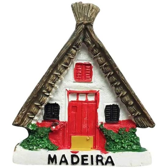 Aimant De Réfrigérateur Madère, Portugal - Souvenir De Voyage Fait Main Au Royaume-Uni