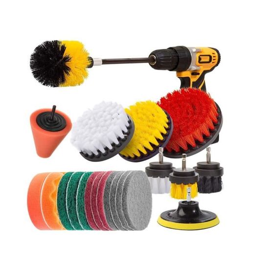 5in1 Set De Pinceaux Interchangeables Pour Le Détail Y Compris Brosse