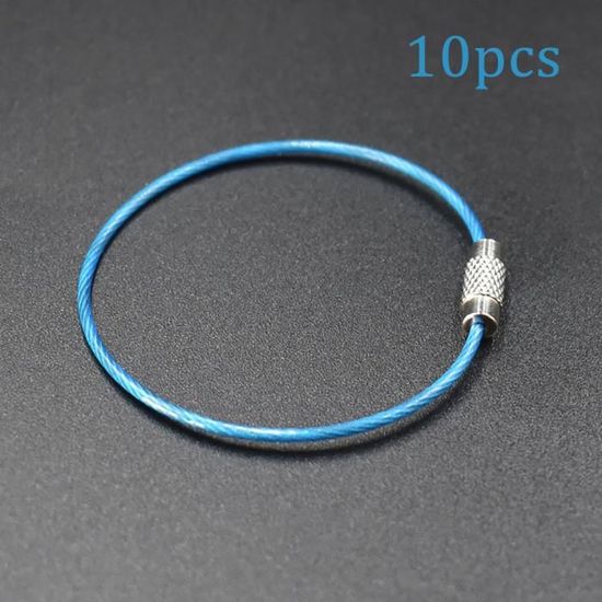 10 Embouts Bracelet En Acier Inoxydable - Diamètre Intérieur 10 Mm - Pour Fabrication Bijoux