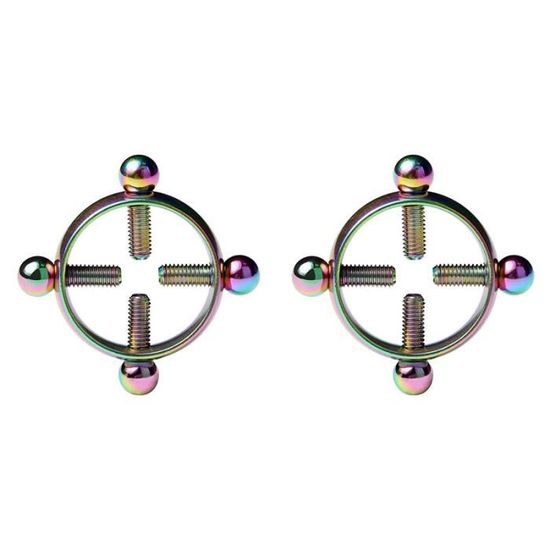 Pinces à Seins Magnétiques Boules - Jouets SM Adulte - Neuf Non Ouvert - Bondage