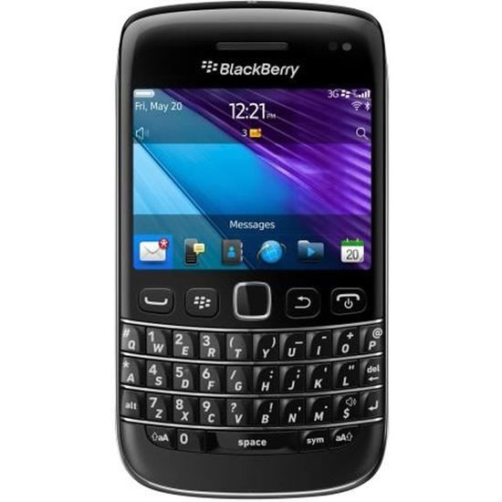 BlackBerry Bold 9790 Smartphone BlackBerry 3G 8 Go microSDHC slot GSM 2.45" 480 x 360 pixels TFT 5 MP BlackBerry OS noir