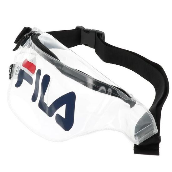 Banane ceinture Waist banane transparente Fila UNI Argent