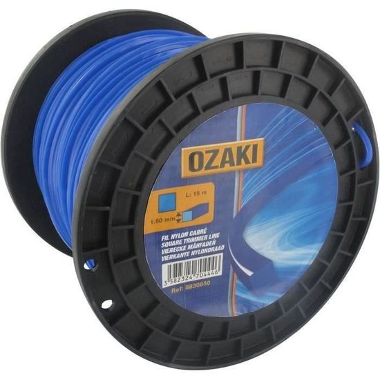 Bobine Fil Nylon Nylsaw Greenstar - 90 M X 4,5 Mm | Fil De Coupe Résistant Pour Outils Motorisés | 2 Kg