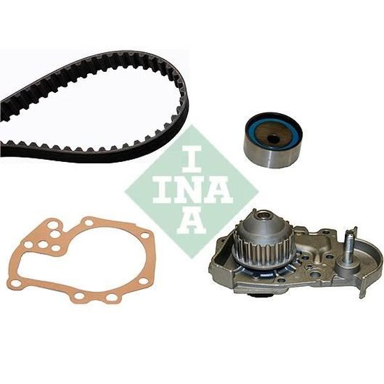 Kit Pompe à Eau + Courroie De Distribution INA 530 0018 30 – Compatible Renault Mégane I 1.6