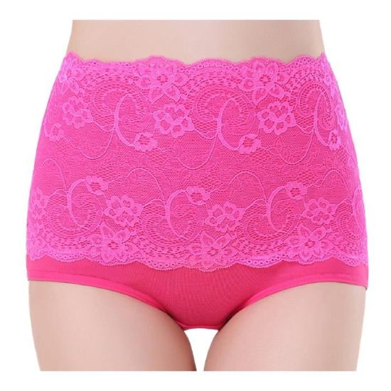 string coton taille haute