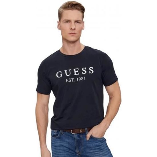 T-shirt homme Guess bleu U4RI22K6YW0-G7V2 - XL