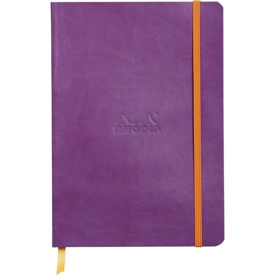 Notitieboek Rhodia Greenbook recycled A5 lijn 160 pagina's 90gr hc