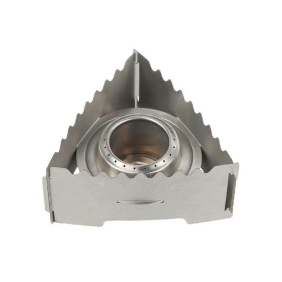 Réchaud à Alcool De Poche Portable Zuni Outdoor - Pour Randonnée, Trekking, Camping Léger - Mini Et Compact