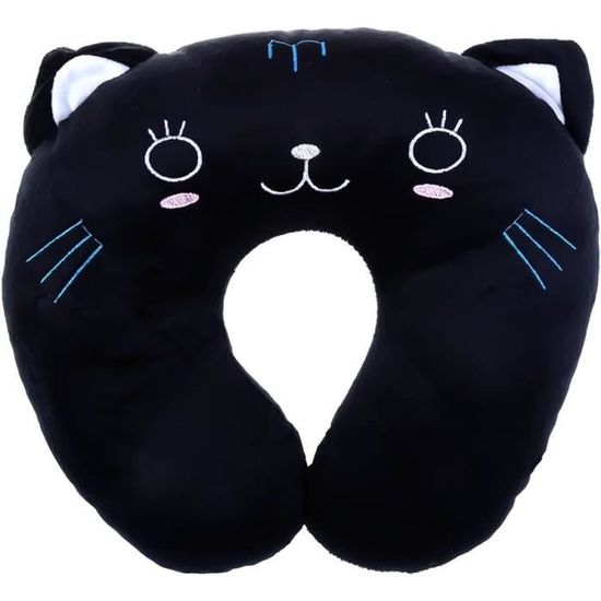 Cale Nuque Voyage Remplissable En Velours Avec Fermeture éclair - Générique, Neuf
